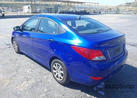 2013 Hyundai Accent Gls z USA, uszkodzony, nr VIN KMHCT4AE0DU541971
